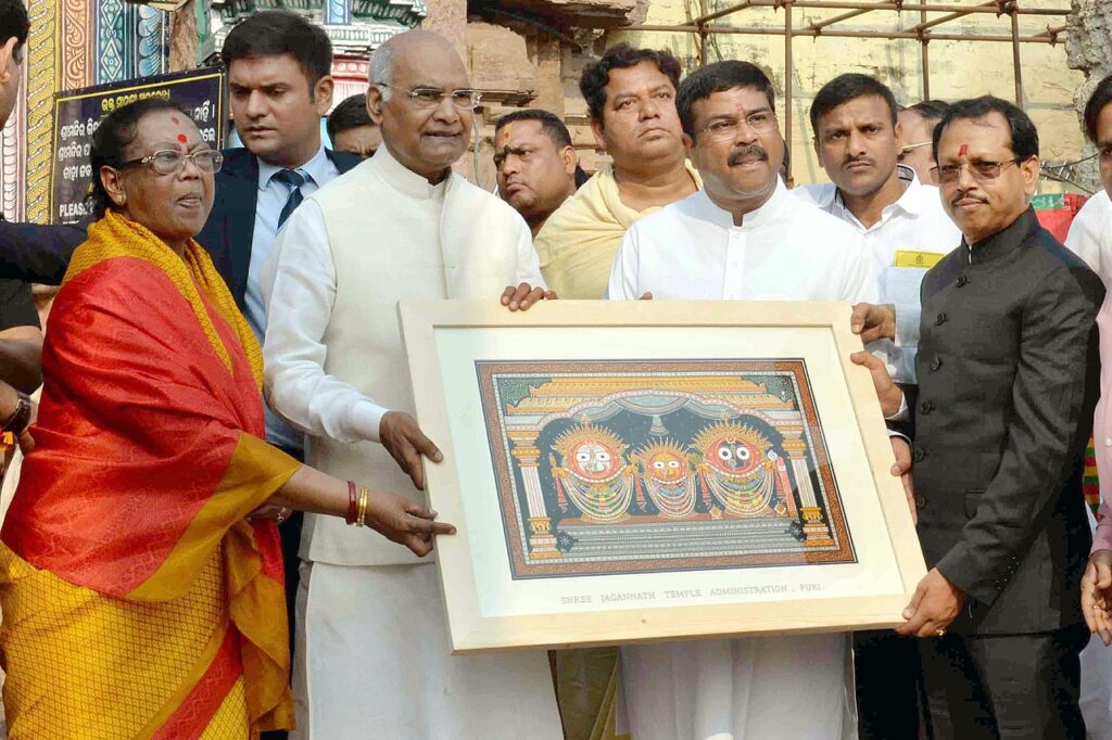 ପୁରୀ ଗସ୍ତରେ ରାଷ୍ଟ୍ରପତି ରାମନାଥ କୋଭିନ୍ଦ