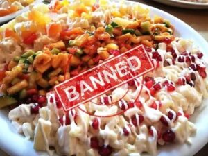 russian salad ban @the topmost