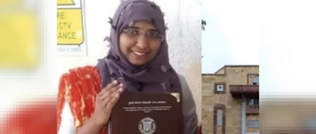 MUSLIM GIRL DOCTORATE IN SANSKRIT