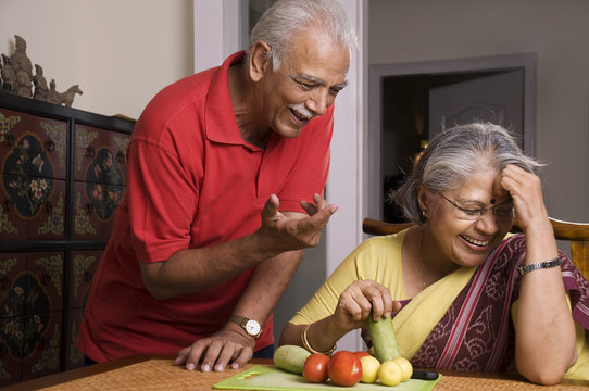 aged couple