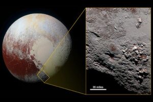 pluto's ice volcano