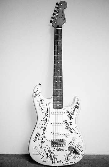 The most Expensive guitar.