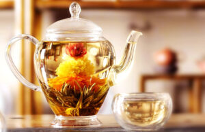 Different types of floral tea is in trend