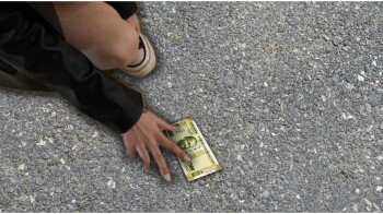 what happen if you found money on road