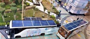 Now bus will run by solar power.