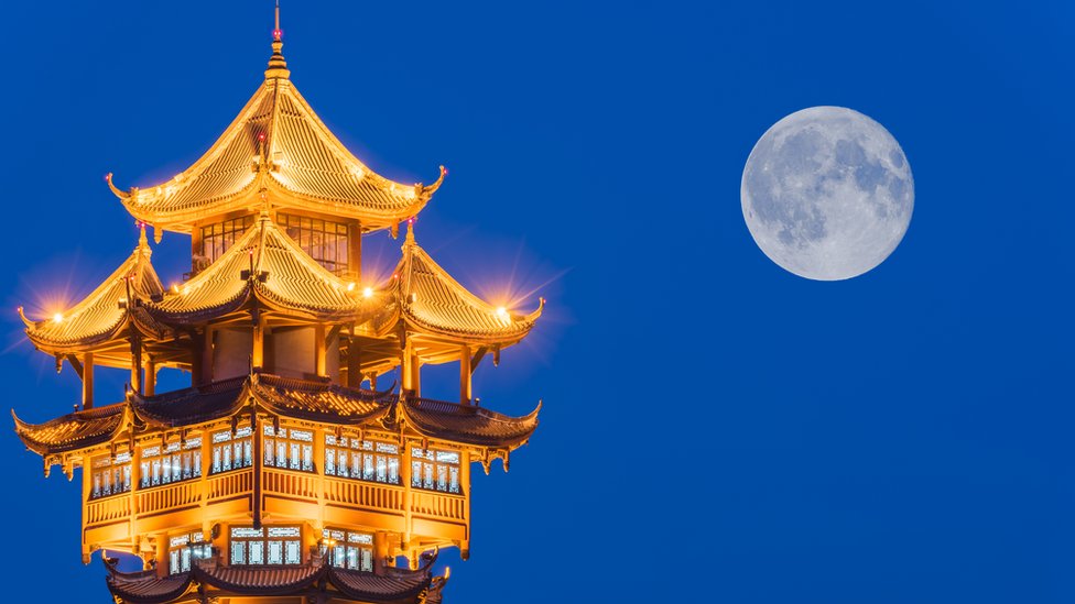 face moon of china